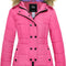 Girls' Long Winter Coat Parka Waterproof Warm Puffer Jacket