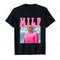 MILF Man I Love Felons Funny Trump Pink 2024 for President T-Shirt