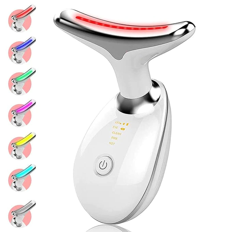 Facial Massager for Skin Care | Double Chin Treatment | 7 Color Modes | Face Sculpting Tool | Thermal, Vibration, Microcurrent | USPS/UPS Tracking (US Shipping Only)